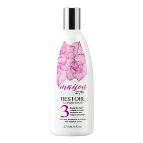 Maison 276 RESTORE Conditioner for Grey, Silver & Blonde Hair – Ultra-Moisturizing 3-in-1 Conditioner (Rinse-Out, Leave-In or Deep Mask), Enhances Softness & Shine, Sulfate-Free, 8 fl oz