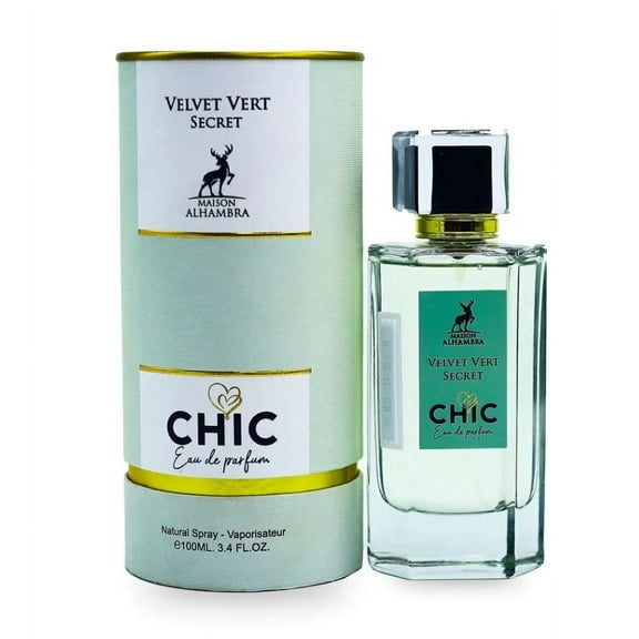 Maison Alhambra Ladies Chic Velvet Vert Secret EDP Spray 3.4 oz Fragrances 6290360590707