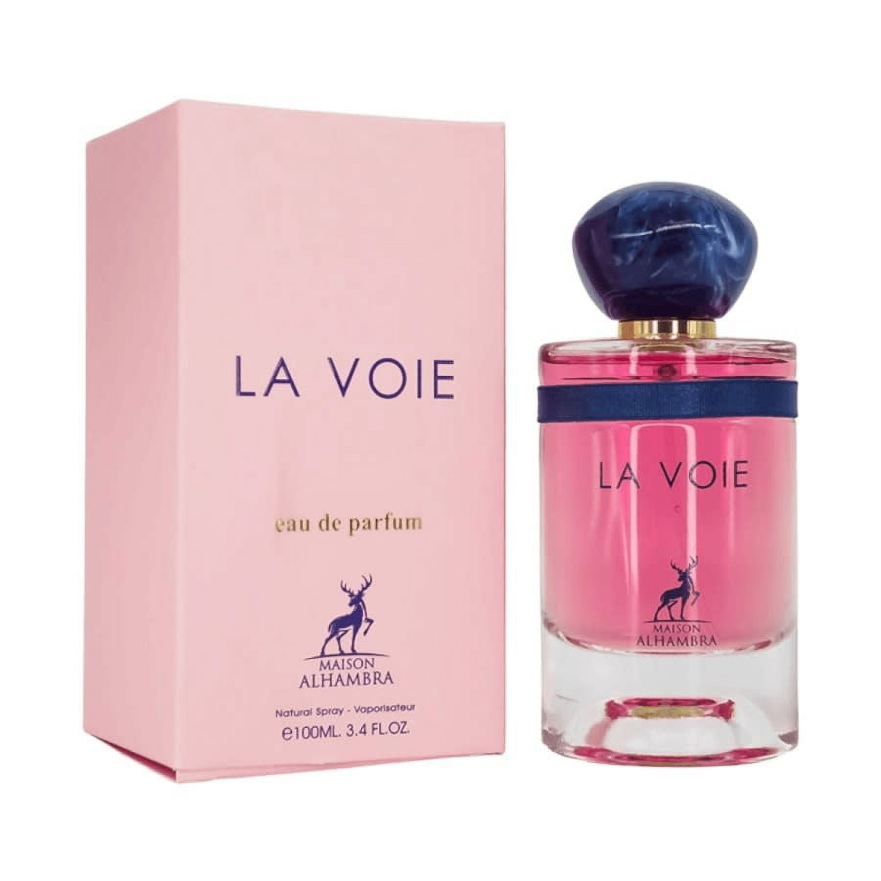 Maison Alhambra La Voie Ladies EDP Spray 3.4 oz, Floral Fragrance