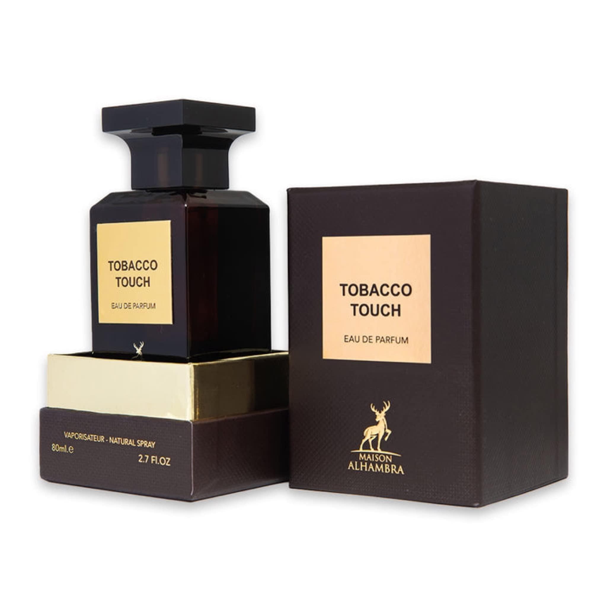 Maison Alhambra Men's Tobacco Touch EDP 2.7 oz Fragrances 6291108735756 