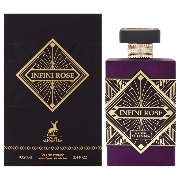 Maison Alhambra, Infini Rose EDP Spray, 3.4 oz, Oriental Floral