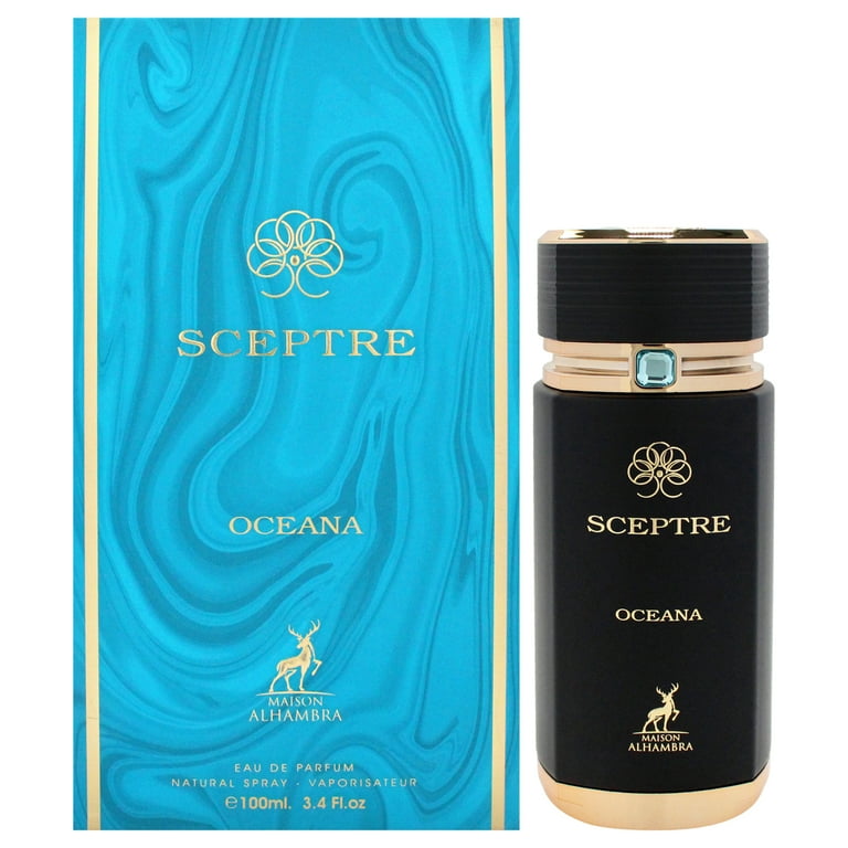 Maison Alhambra Sceptre Oceana, 3.4 oz EDP Spray, Woody Oud Amber