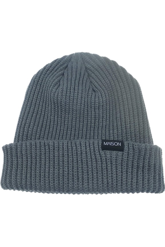 Classic Chunky Beanie (Grey)