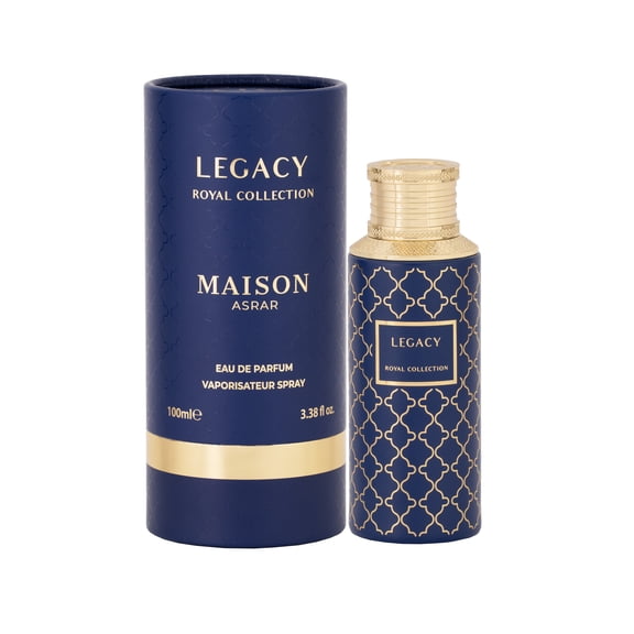 Legacy by Maison Asrar Royal Collection - 3.3oz / 100 ml, Eau de Parfum, Fragrance Spray