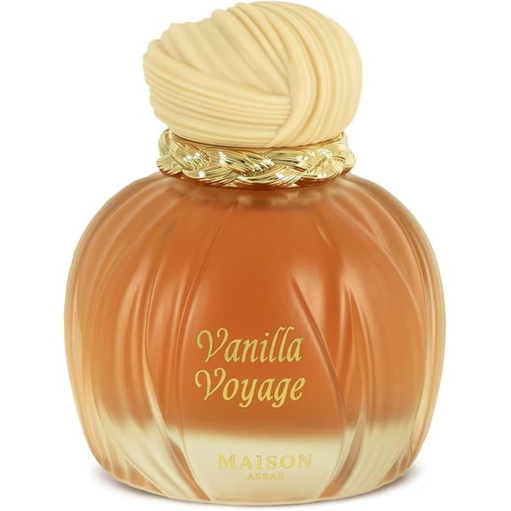 Maison Asrar Vanilla Voyage Eau de Parfum, Unisex Fragrance, 0.85 fl oz