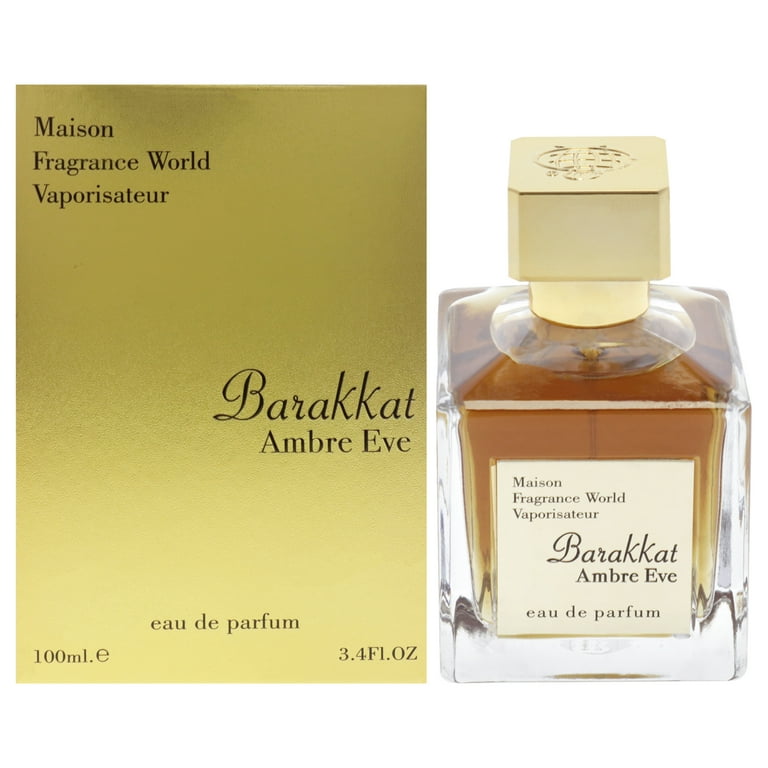 香水(男性用) Fragrance World Barakkat Ambre Eve Barakkat Ambre Eve EDP Perfume By Fragrance World 3.4oz