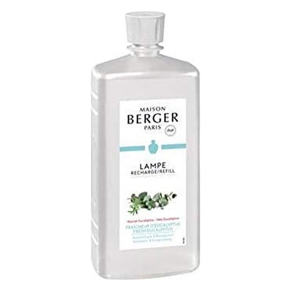 Maison Berger Lampe Berger Fragrance Fresh Eucalyptus 33.8 oz clear refill for home fragrance