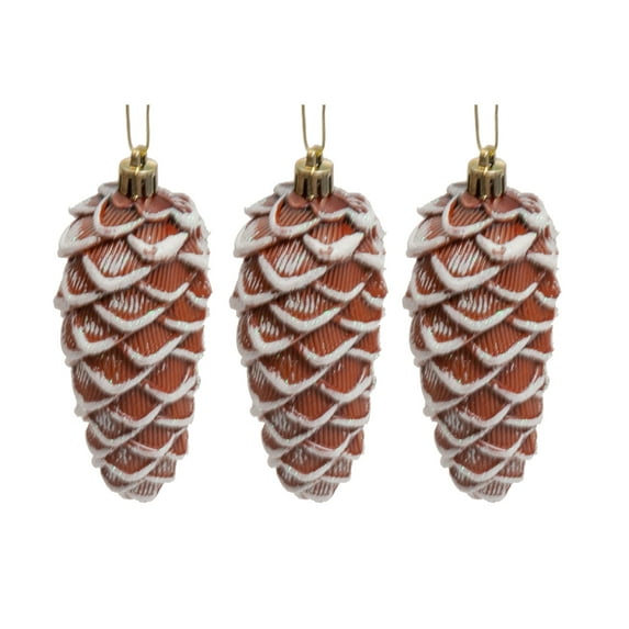 Maison Concepts 3 Pack Pinecones In Pvc Box Bronze (1.75L X 1.75W X 4.75H)