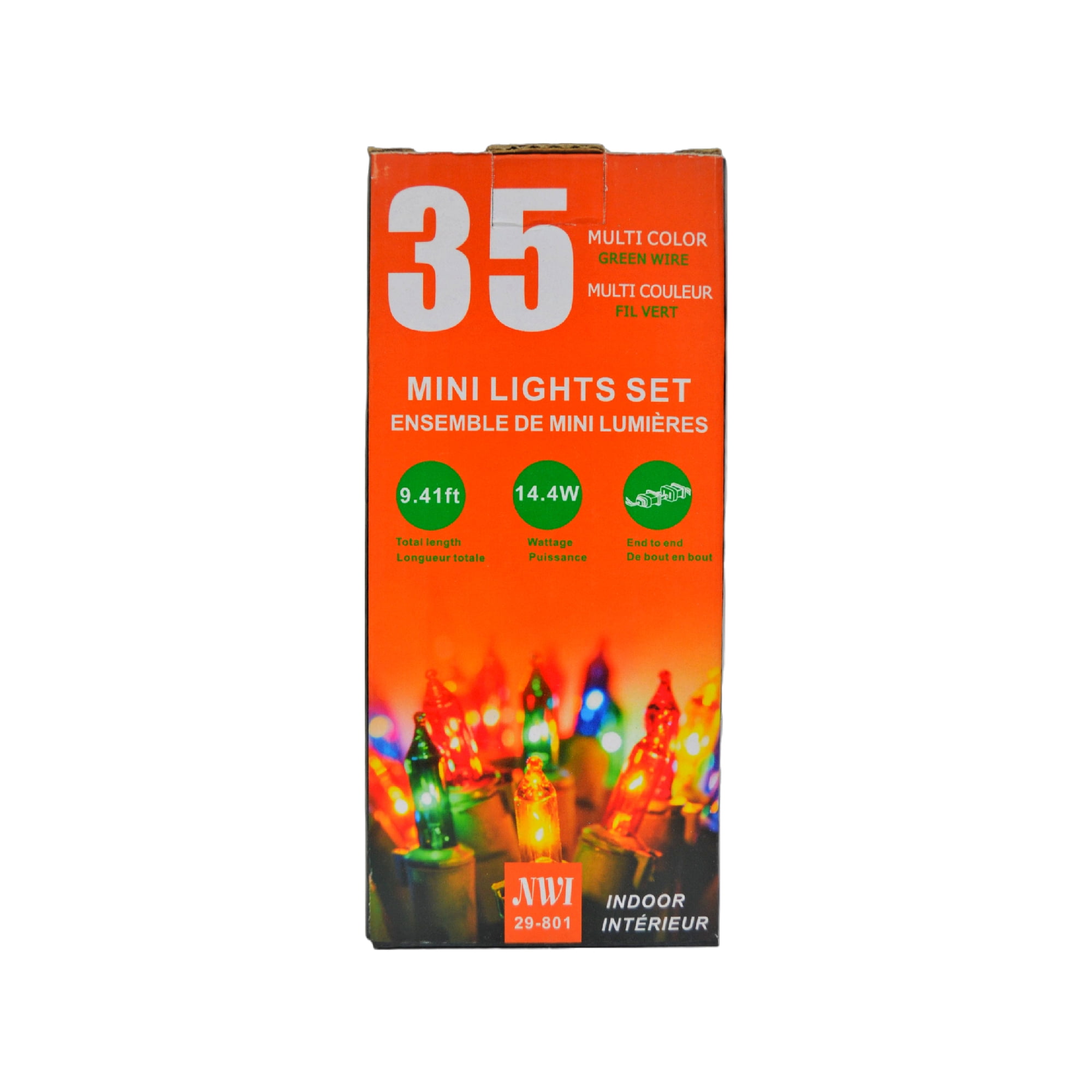 Maison Concepts 35 Lt Indoor Mini Light Set (Multi Bulbs) Set of 2