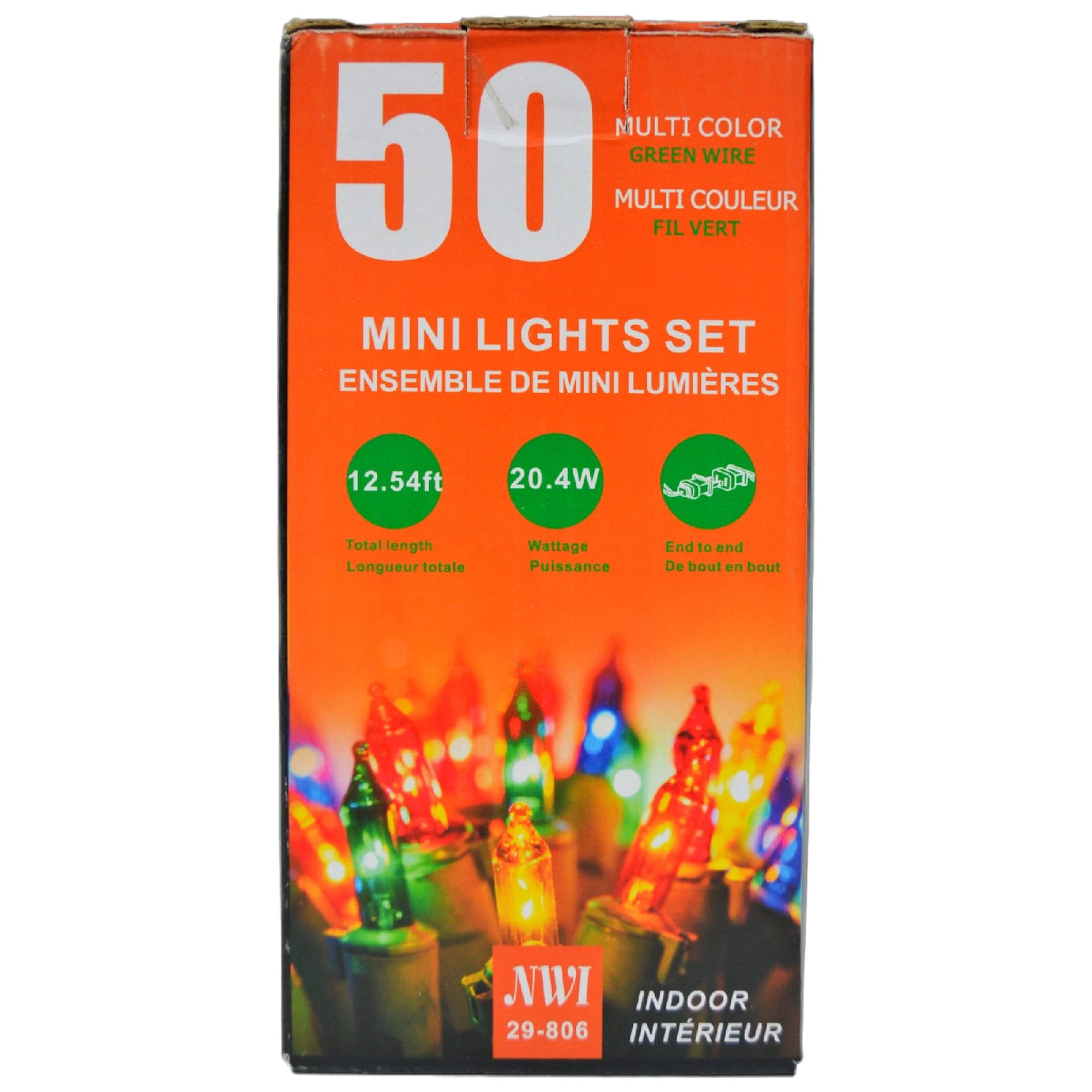 Maison Concepts 50 Lt Indoor Mini Light Set (Multi Bulbs) Set of 2