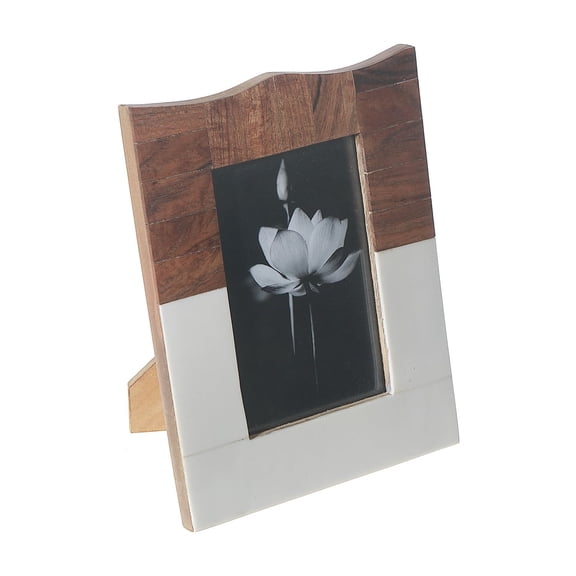 Maison Concepts 8X10 Wooden & Resin Inlay Photo Frame (Multi) 10.5" X 0.75" X 12.5"
