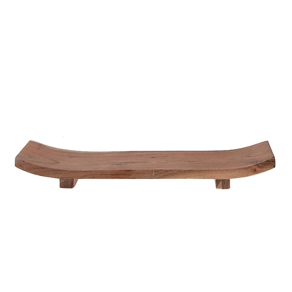 Maison Concepts Acacia Wood Rect. Boat Tray 18"
