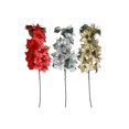thumbnail image 1 of Maison Concepts Artificial Flower Shiny Poinsettia Spray - Set of 3 - 36 L, 1 of 3