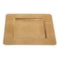 thumbnail image 1 of Maison Concepts Charger Plate Square Beaded Gold 13 X 13 - Set of 2 (13 L X 13 W X 1 H), 1 of 1