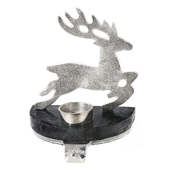Maison Concepts Christmas Reindeer With Tealight Stocking Holder (6L X 4.75W X 7.5H)