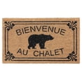 thumbnail image 1 of Maison Concepts Coir Door Mat (Bienvenue Au Chalet) (18L X 30W X 1H), 1 of 2