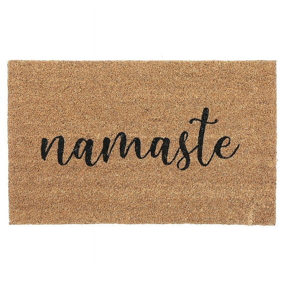 Maison Concepts Coir Door Mat (Namaste) (18L X 30W X 1H)