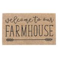 thumbnail image 1 of Maison Concepts Coir Door Mat Welcome To Our Farmhouse (18L X 30W X 1H), 1 of 3