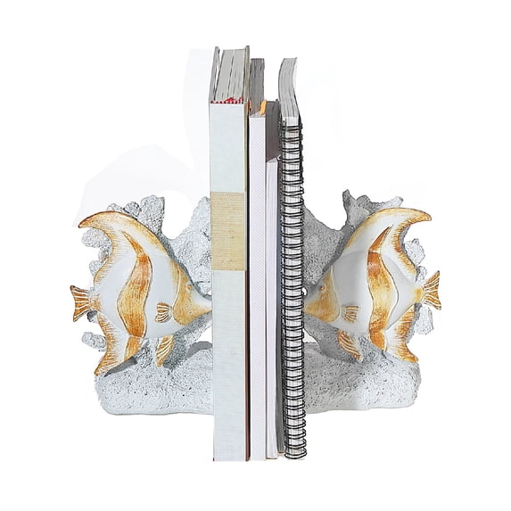 Maison Concepts Fish Bookends Seaside Tales (2L X 2W X 9.75H)