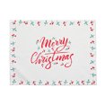 thumbnail image 1 of Maison Concepts Holly Berries Border Placemat Merry Christmas - Set of 12 (13L X 18W X 1H), 1 of 1