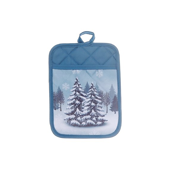 Maison Concepts Kitchen Linen Pot Holder With Pocket Tree - Set of 6 - 6.75 L x 9 W x 0.19 H