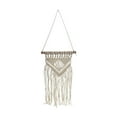 thumbnail image 1 of Maison Concepts Macrame Lucy Wall Hanging (Ivory) 14" X 1" X 22", 1 of 3