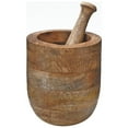 thumbnail image 1 of Maison Concepts Mango Wood Mortar & Pestle 5.5", 1 of 4