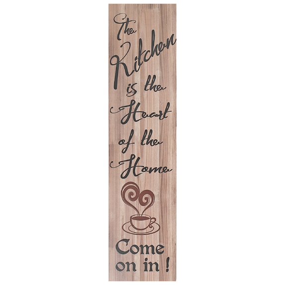 Maison Concepts Mdf Wall Sign Kitchen Is Heart Of The Home (8L X 0.7W X 31.5H)