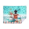 thumbnail image 1 of Maison Concepts Microfibre Drying Mat Coffee To Go - Set of 2 (20L X 15W X 1H), 1 of 3