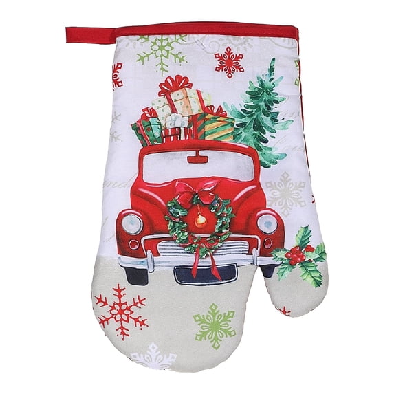 Maison Concepts Oven Mitt Truck With Gifts - Set of 4 (6.5 L X 10 W X 1 H)