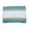 thumbnail image 1 of Maison Concepts Stripe Chenille Bath Mat 20X28 Turquoise (Turquoise) 20" X 28" X 1", 1 of 4