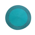 thumbnail image 1 of Maison Concepts Vinyl Round Placemat With Border Teal-Set Of 12 (0.75 L X 6 W X 14.75 H), 1 of 1