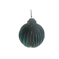 thumbnail image 1 of Maison Concepts Xmas Ornaments Folding Ball Paper Ornament 4.72" Green - Set of 12 - 3.94 L x 3.94 W x 4.72 H, 1 of 3