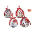 thumbnail image 1 of Maison Concepts Xmas Ornaments Santa Hat Puppy and Kitten Ornaments 12/Disp - Set of 12 - 2.95'' L x 2.95'' W x 2.95'' H, 1 of 3