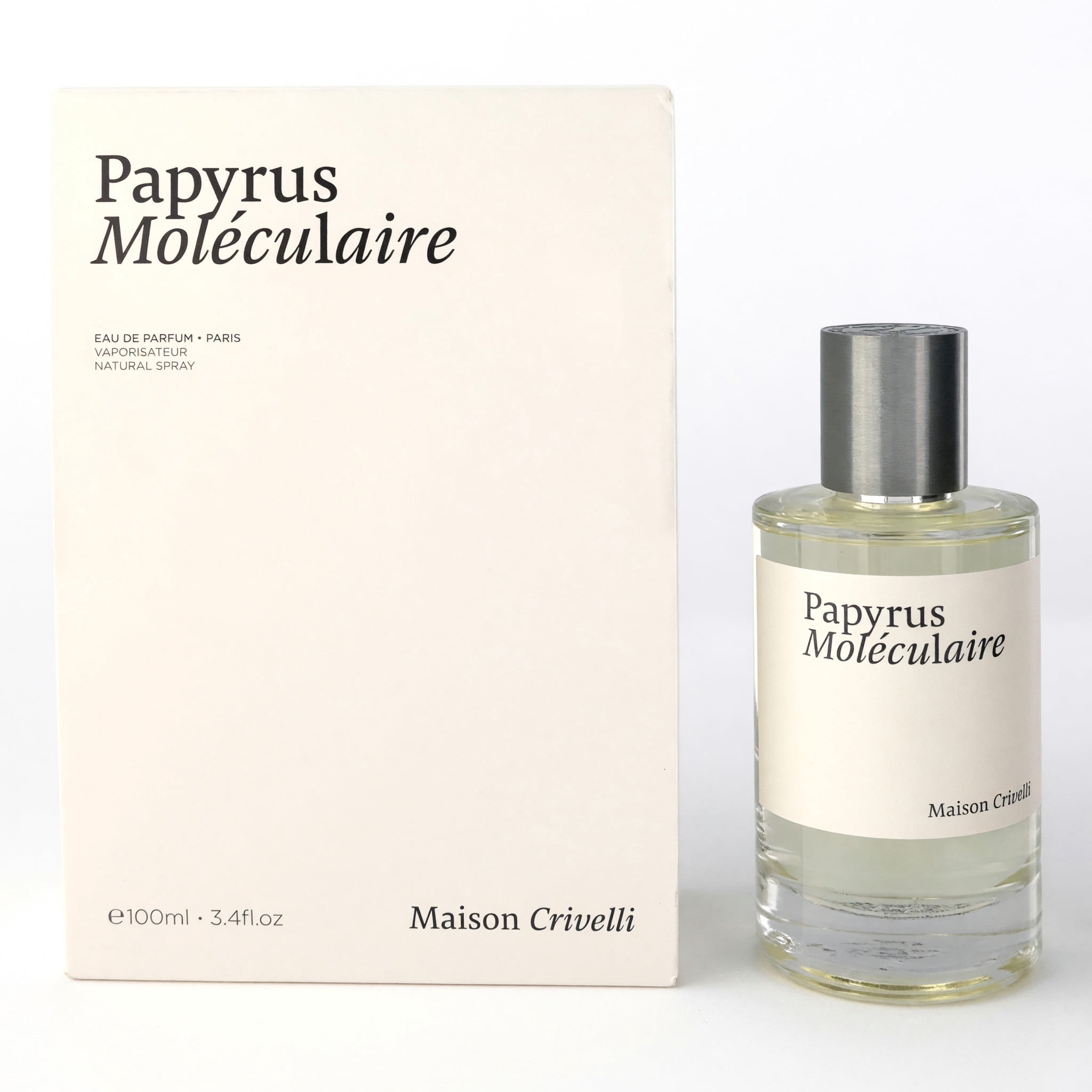 Papyrus Moléculaire by Maison Crivelli, 3.4 oz EDP Spray for