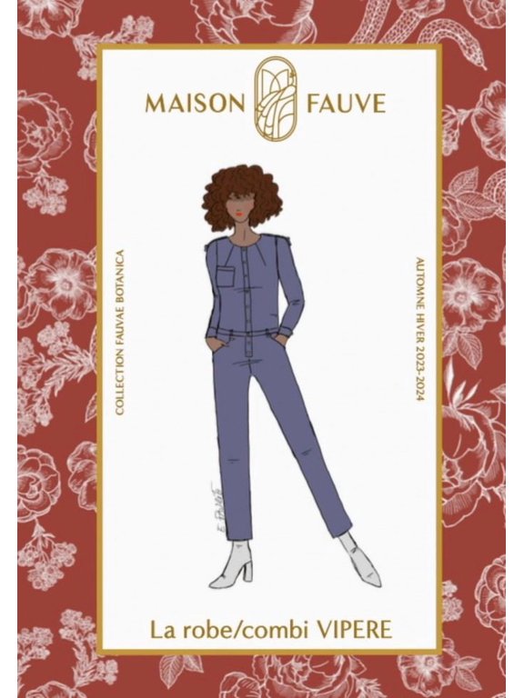 Paper Sewing Pattern Vipere Jumpsuit & Dress - Jumpsuits and Dresses for Women