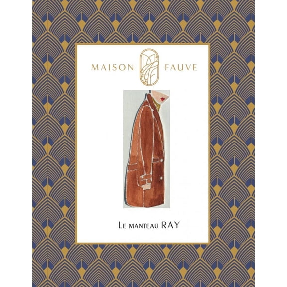 Maison Fauve Sewing Pattern Ray Coat Women 8 to 30 Coats