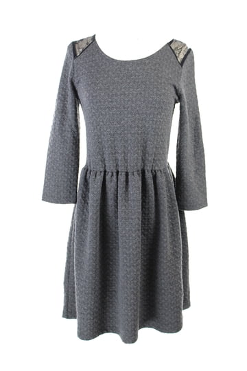 fitted midi buttoned shirt dress UNDRESS EDITH DENIM MIDI DRESS IN BLUE main image 0