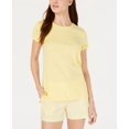 thumbnail image 1 of Maison Jules High Low T-Shirt Lemon Ice S, 1 of 1