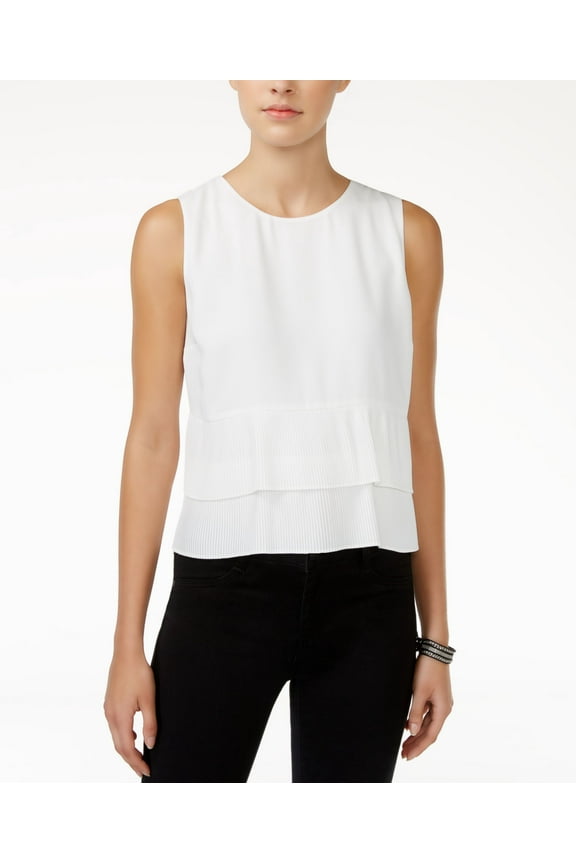 Tiered Shell Washed White S