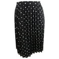 thumbnail image 1 of Maison Jules Women's Midi Skirt (XXL, Black Dot Party), 1 of 2