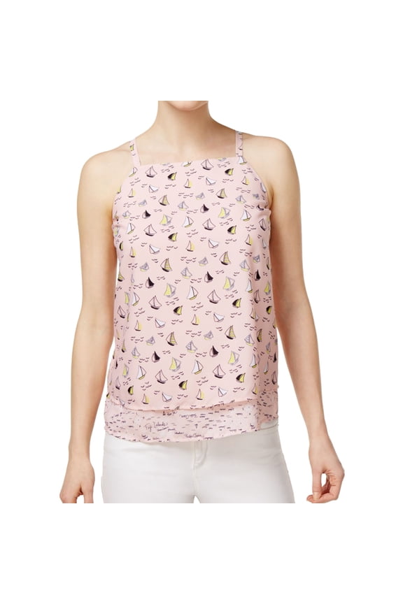Womens Anchor-Print Tank Top