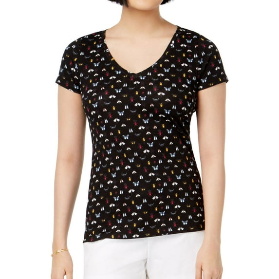 Maison Jules Womens Bugs Graphic T-Shirt