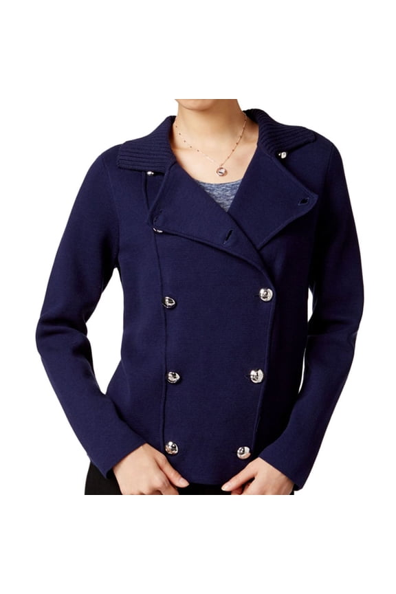 Womens Double Breasted Pea Coat