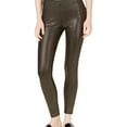thumbnail image 1 of maison Jules Womens Foil Casual Leggings, Metallic, Small, 1 of 1