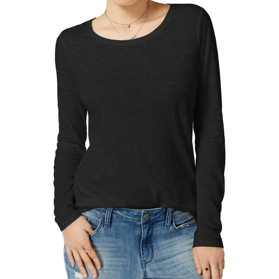 Maison Jules Womens Ls Basic T-Shirt