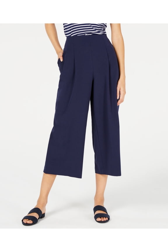 Womens Pleated Wide Leg Pants