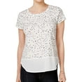 thumbnail image 1 of Maison Jules Womens Star Basic T-Shirt, 1 of 1