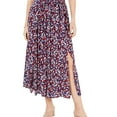 thumbnail image 1 of Maison Jules Womens Tie Front Maxi Skirt, 1 of 1