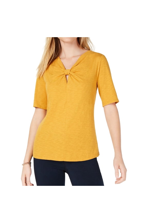 Womens Twisted Basic T-Shirt